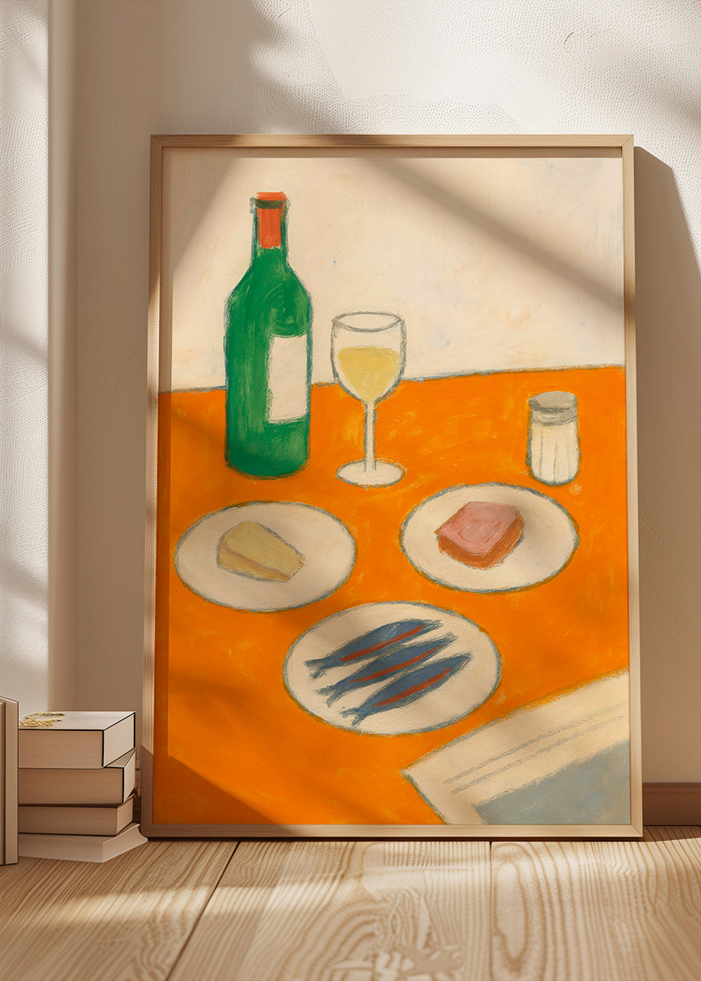 Køkkenkunst med sardinier og vin – Product1