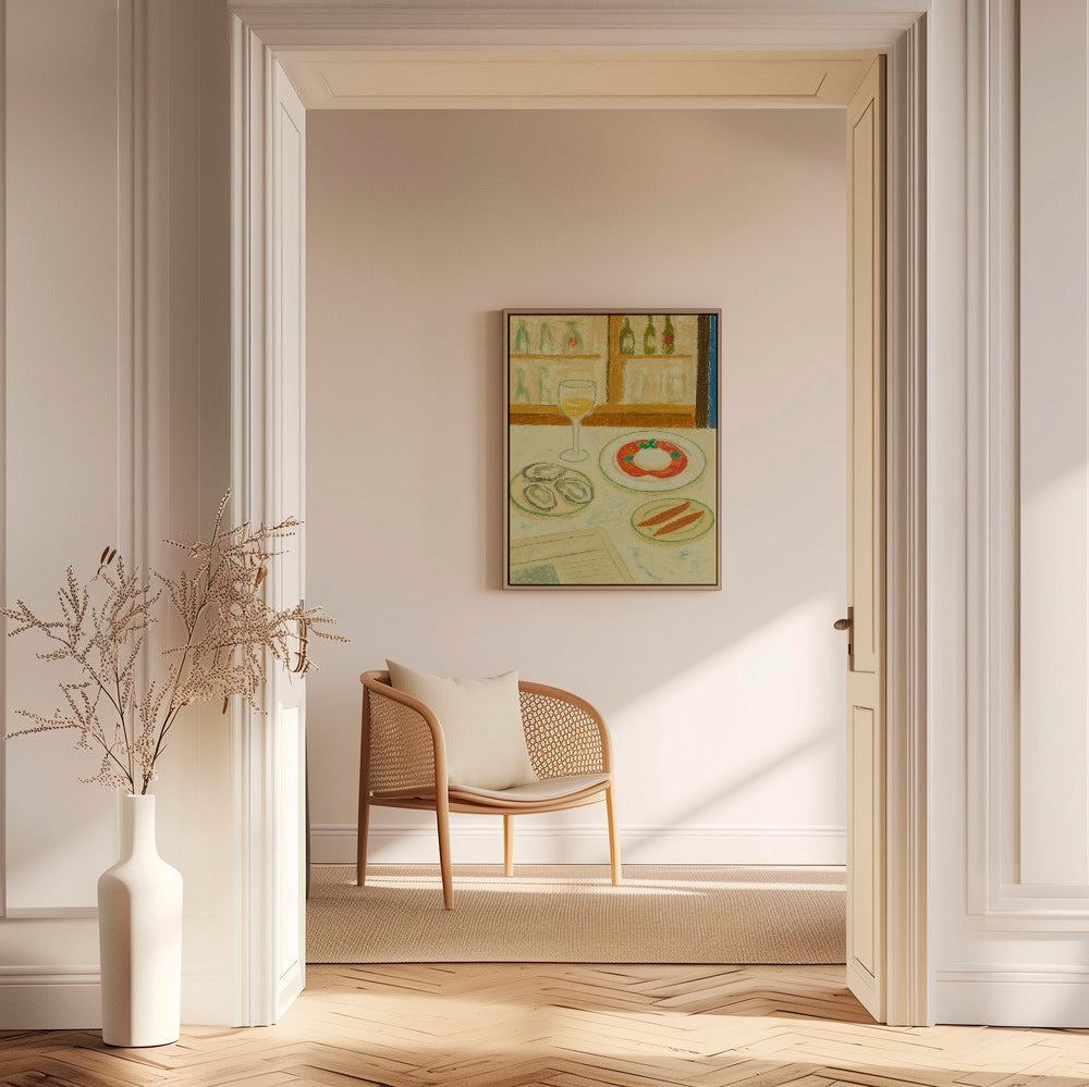 Køkkenkunst: burrata og østers i blid skitse – Canvas2