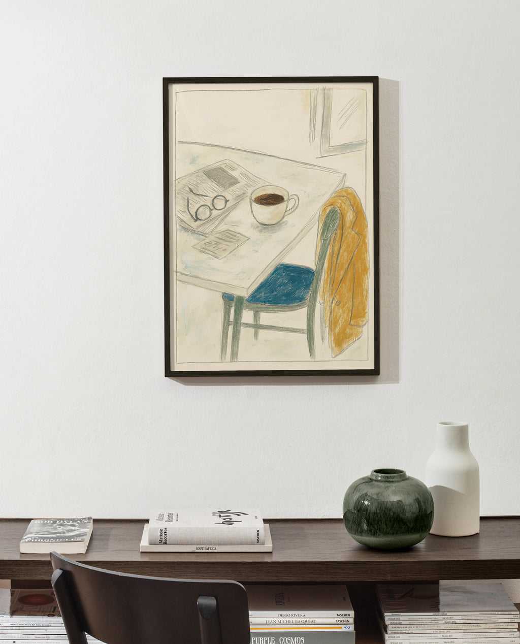 Køkkenkunst med kop og jakke – Product3