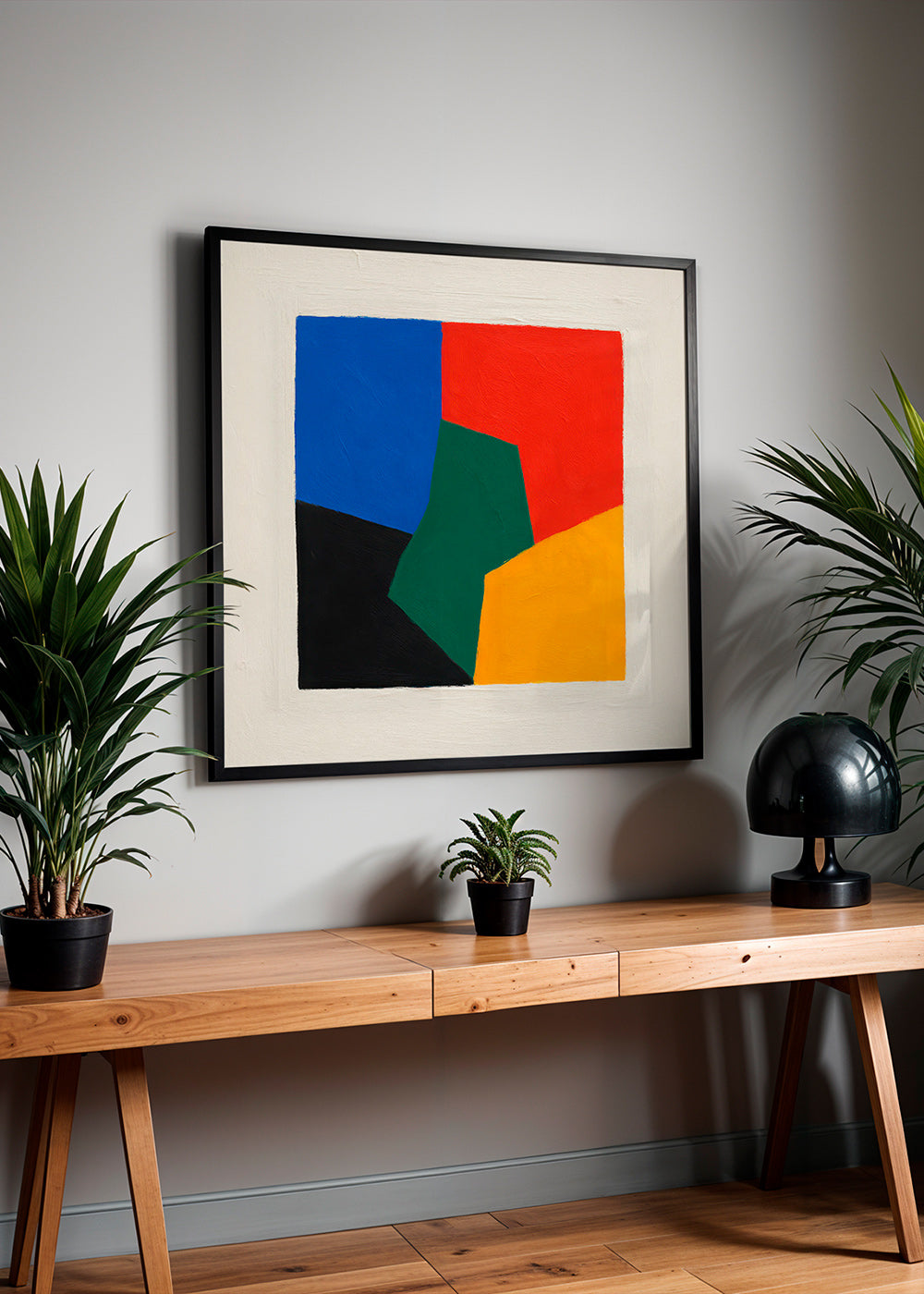 Geometrisk plakat farveblokke – Product3