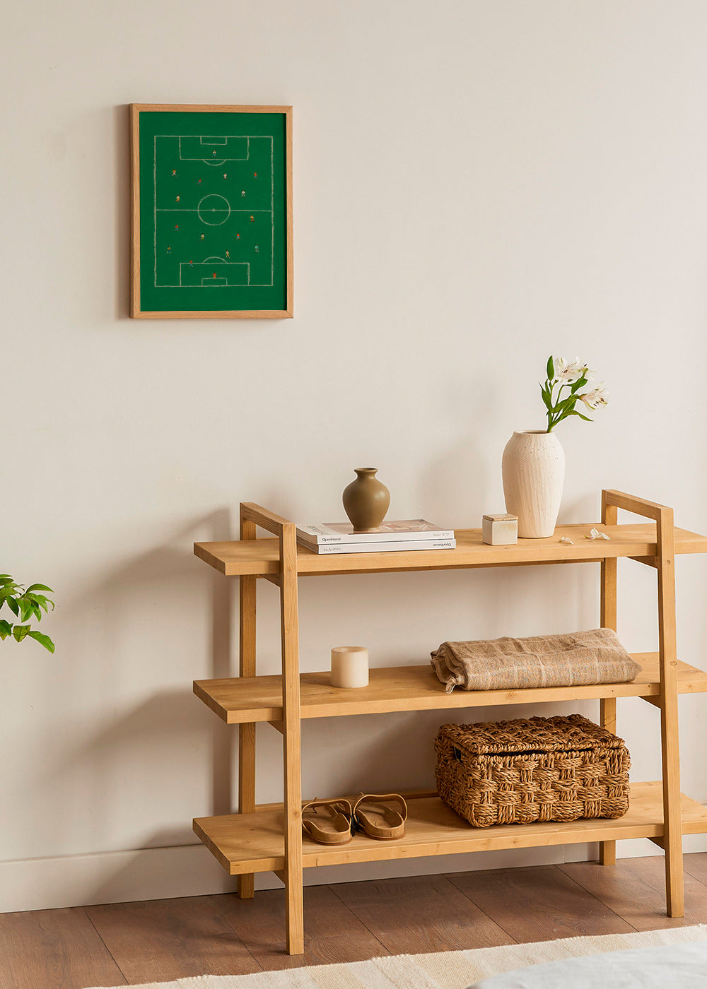 Sportkunst: illustreret fodboldbane – Product3