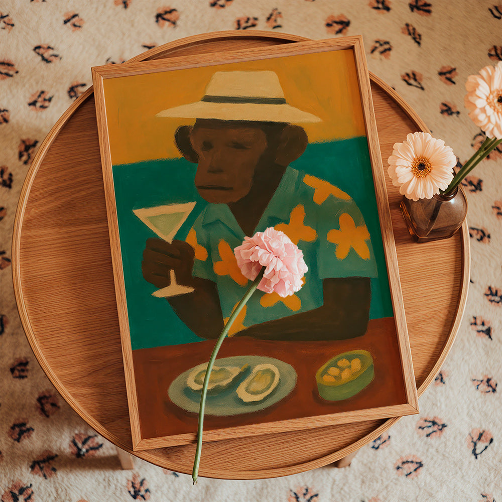 Køkkenkunst med abe og cocktail – Product2