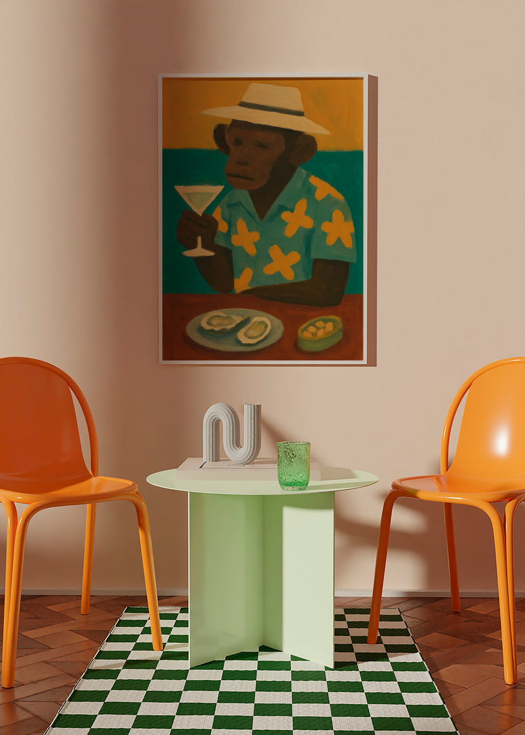 Køkkenkunst med abe og cocktail – Product3