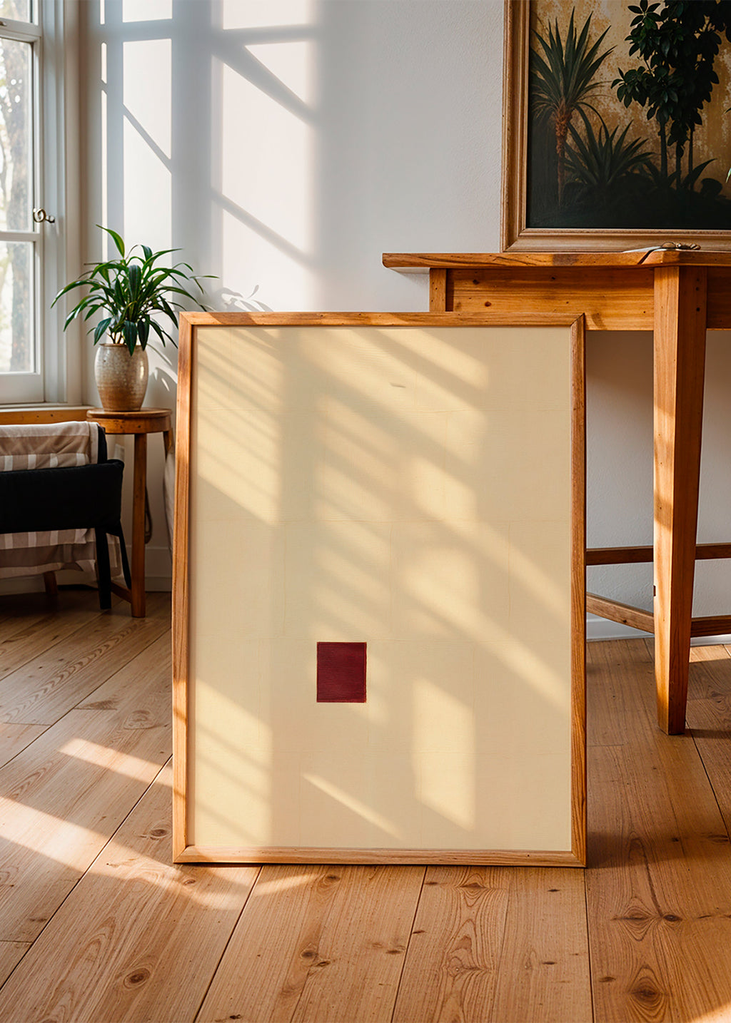 Minimalistisk billede med rød kerne – Product2