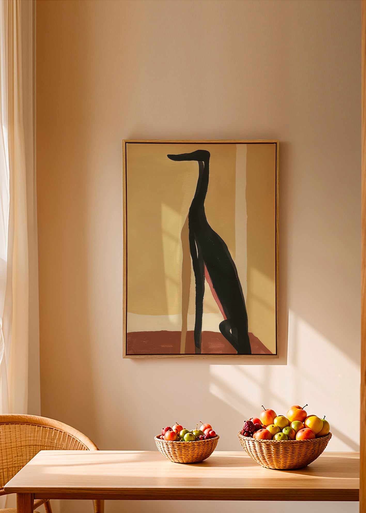 Billede af galgo i profil – Canvas1