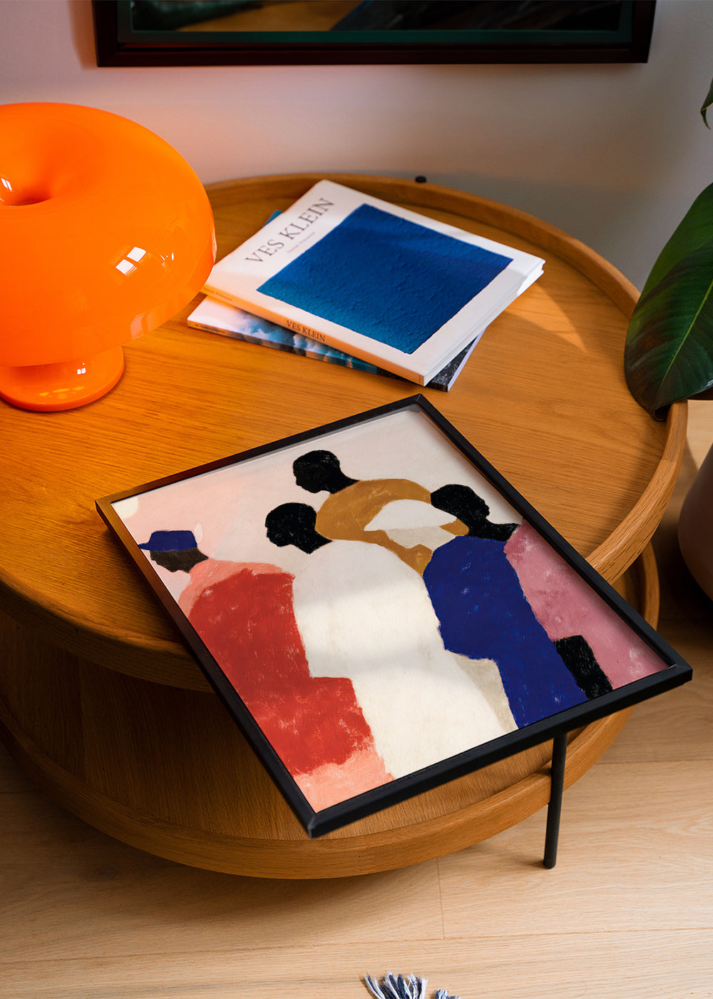 Abstrakt kunst med figurrække – Product3