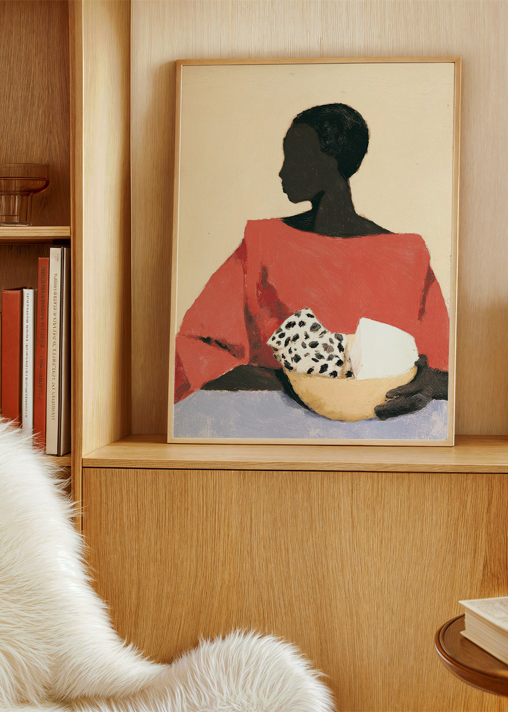 Køkkenkunst: kvinde med skål – Product1
