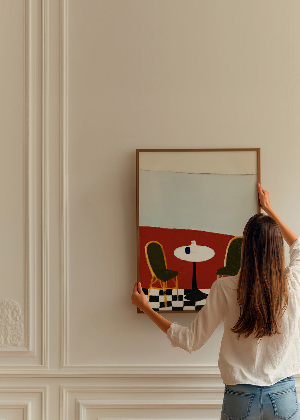 Køkkenkunst: minimalistisk terrasse med bord – Product2