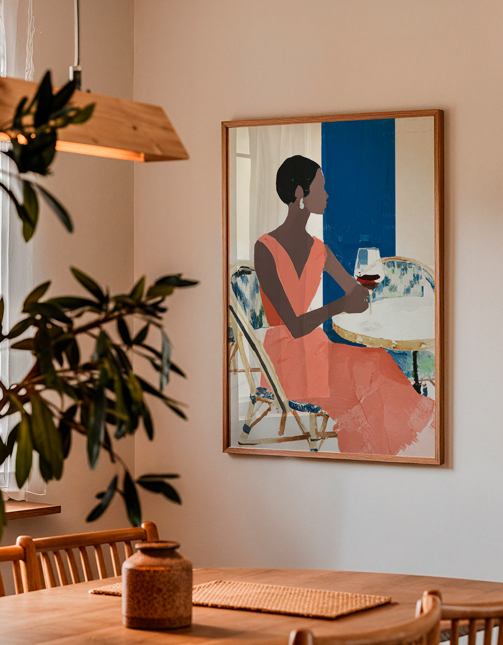 Køkkenkunst kvinde med vin – Product3