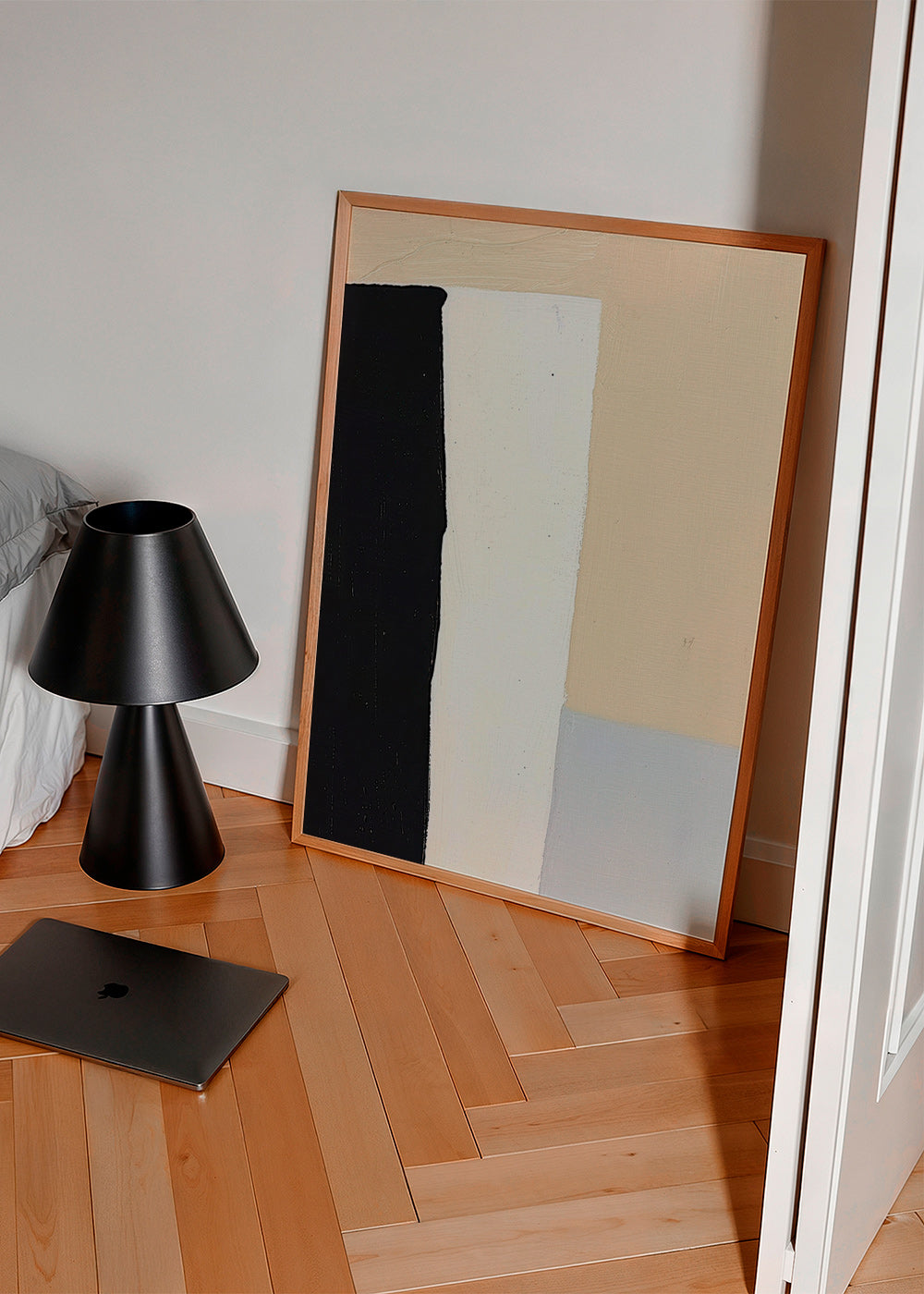 Abstrakt kunst med lodrette flader – Product3