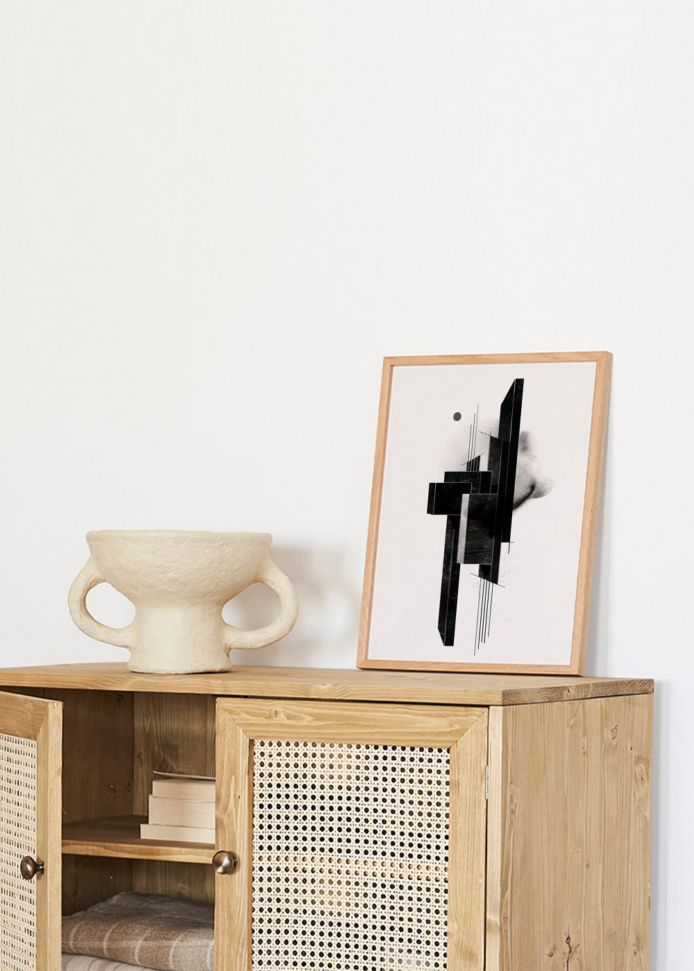 Geometrisk plakat Monolit struktur – Product3