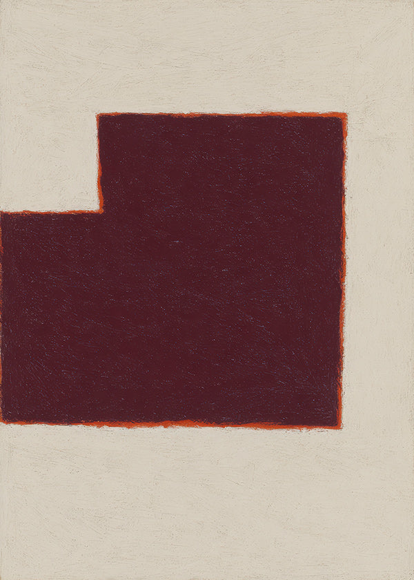 Abstrakt billede bordeaux geometrisk blok