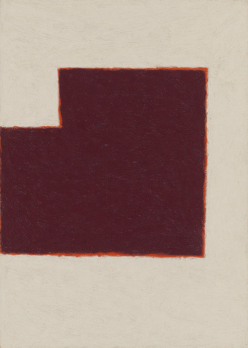 Abstrakt billede bordeaux geometrisk blok