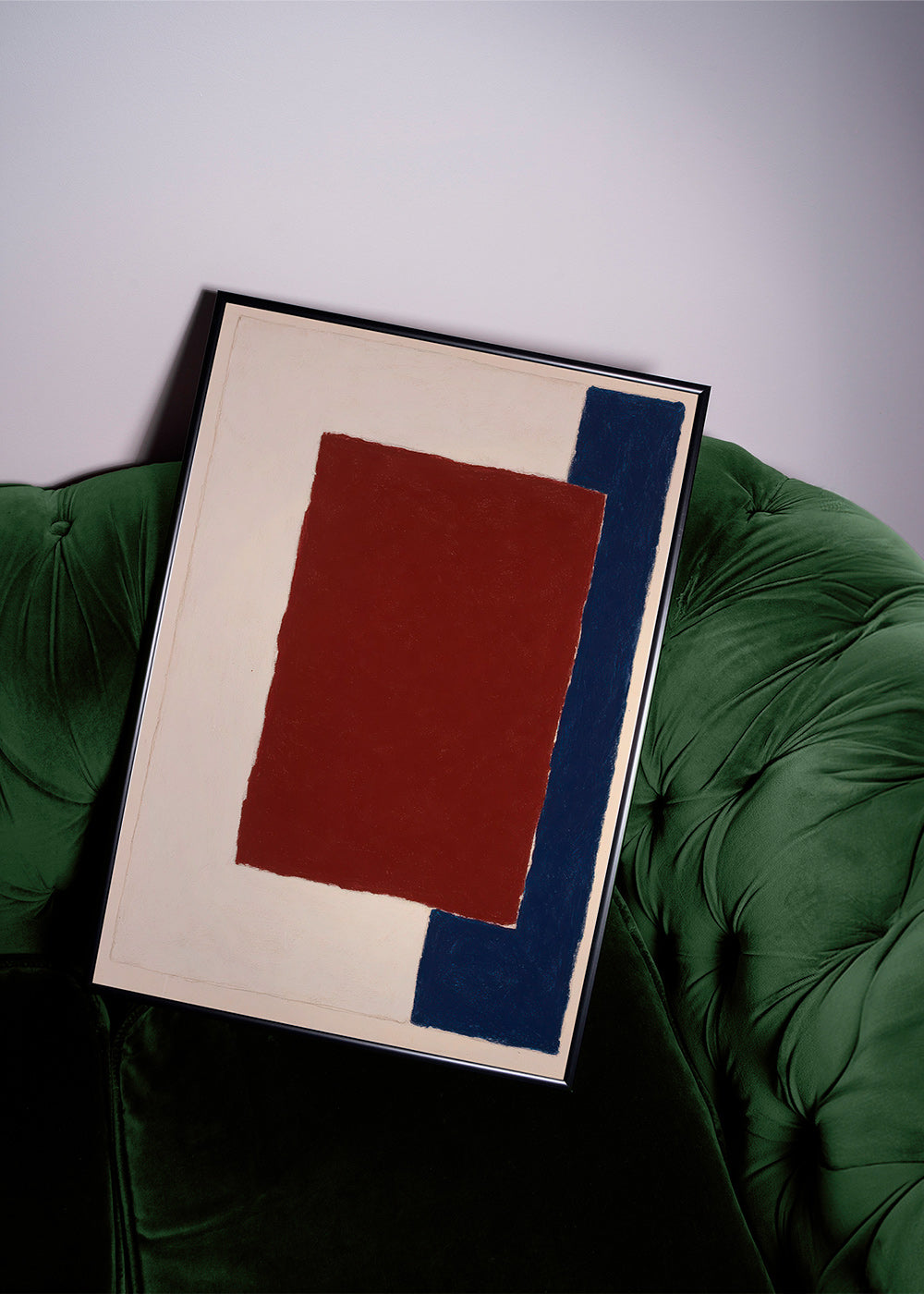 Abstrakt billede med bordeaux rektangel – Product2