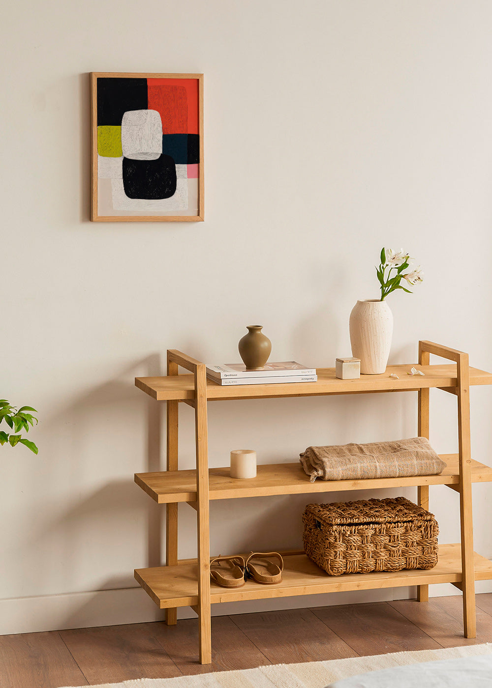 Geometrisk billede med farveblokke – Product3