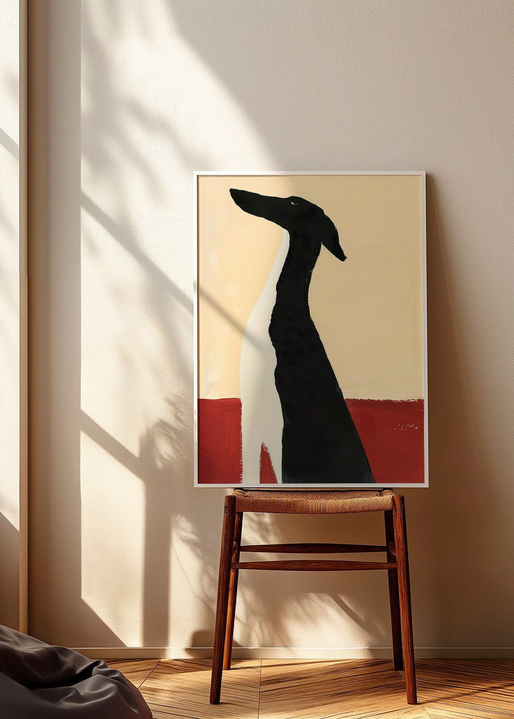 Elegant galgo i minimalistisk komposition – Product2