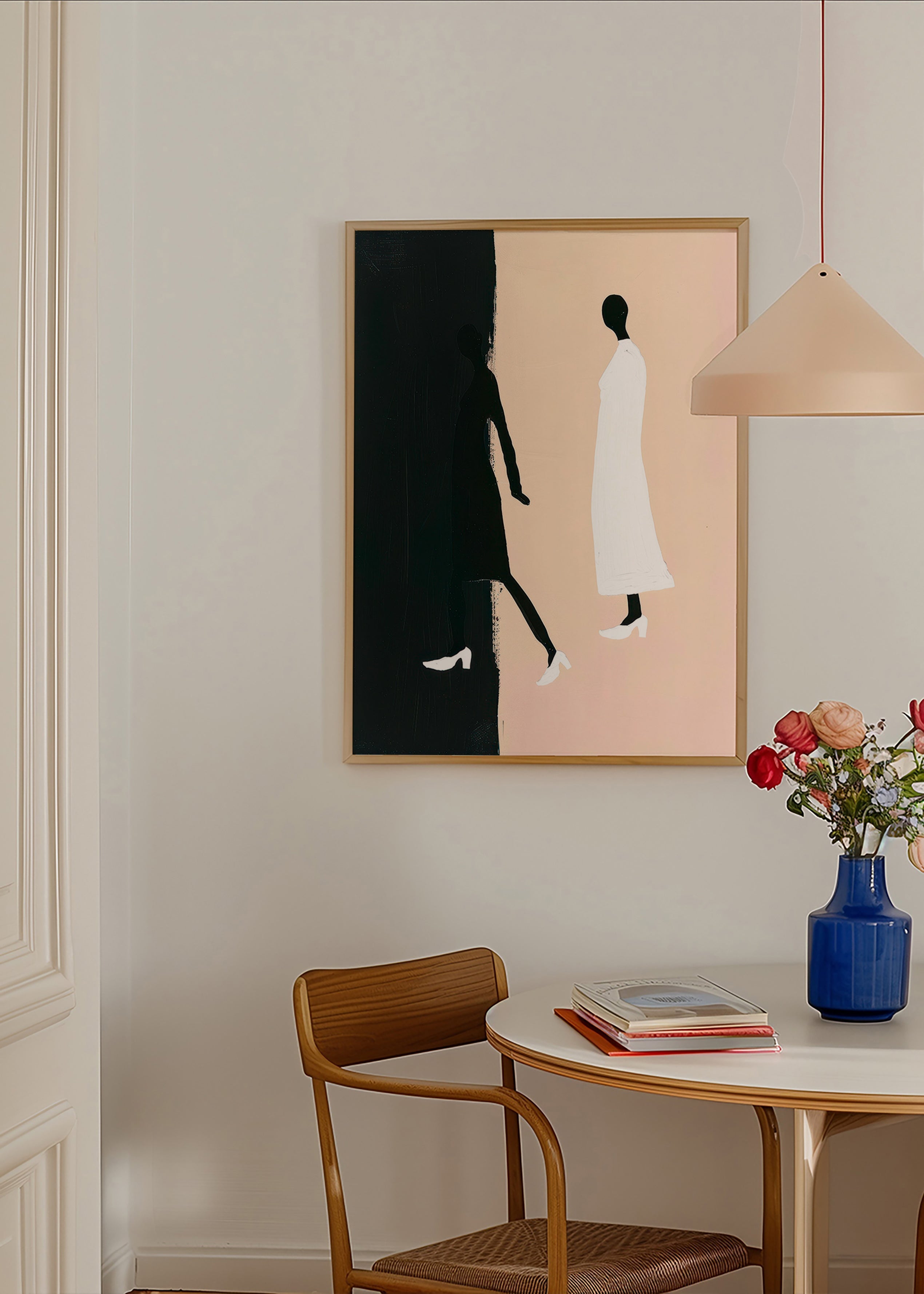 Illustration af minimalistiske silhuetter – Product2