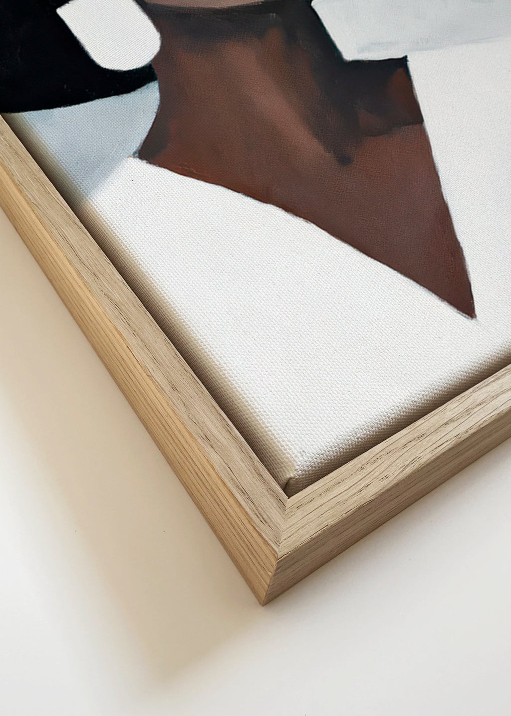 Køkkenkunst: kvinde med bred hat og citroner – Canvas detail