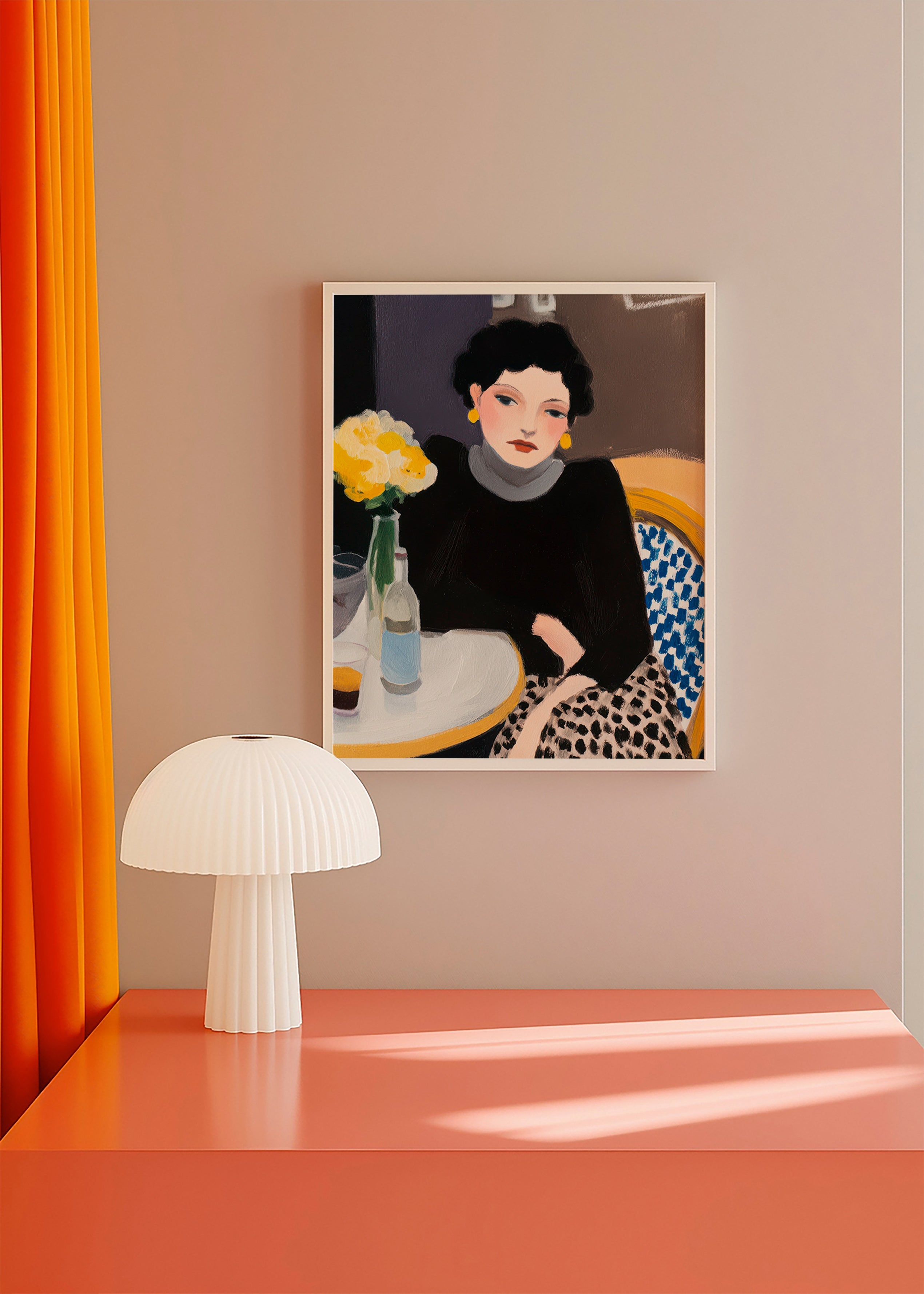 Køkkenkunst: portræt på café – Product1