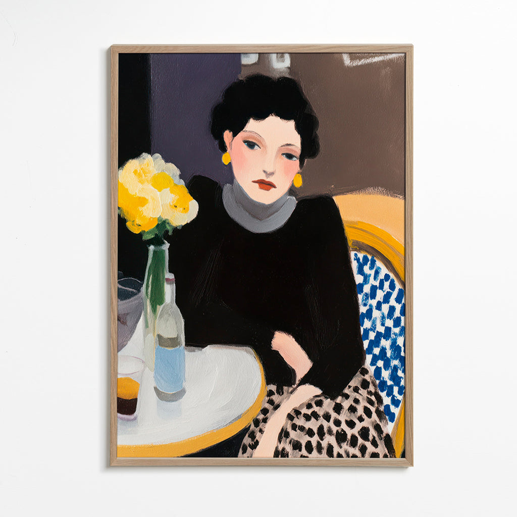 Køkkenkunst: portræt på café – Oak Frame
