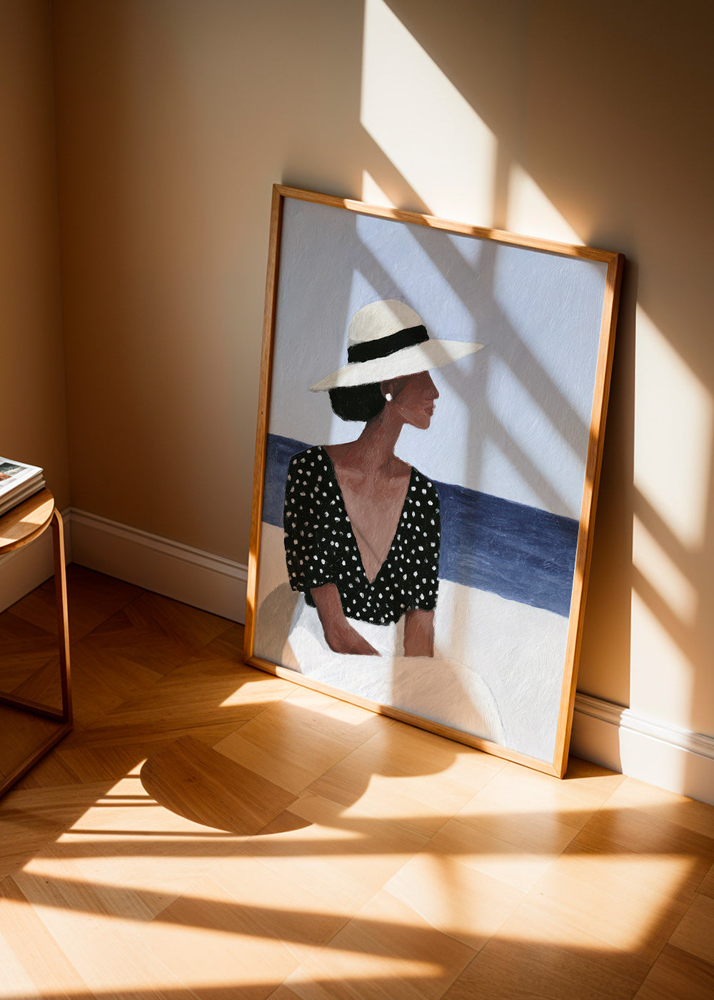 Illustration kvinde med hat – Product1