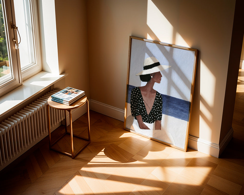 Illustration kvinde med hat – Product3