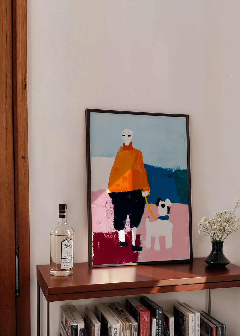 Illustration morgen gåtur med hund – Product1