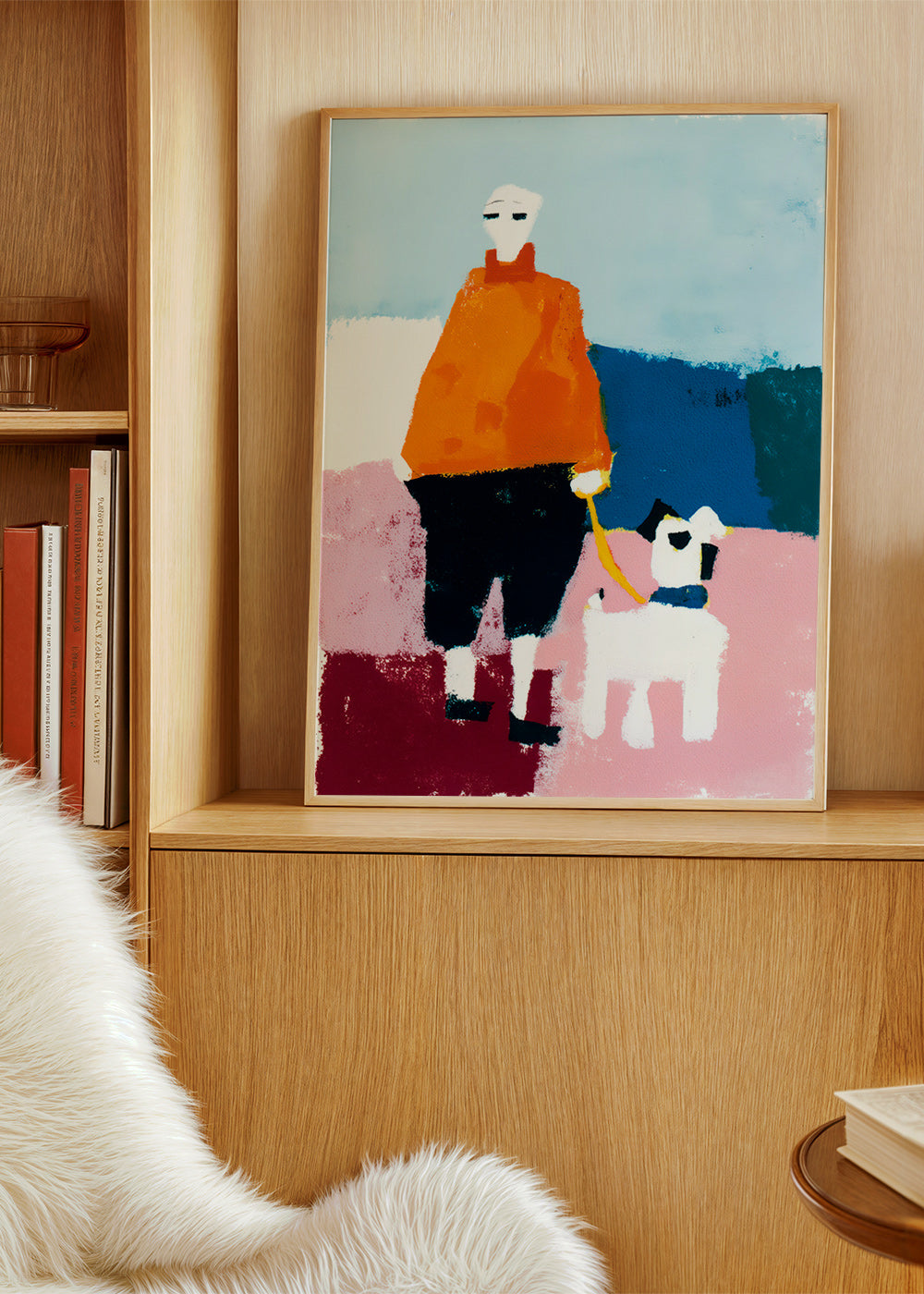 Illustration morgen gåtur med hund – Product3