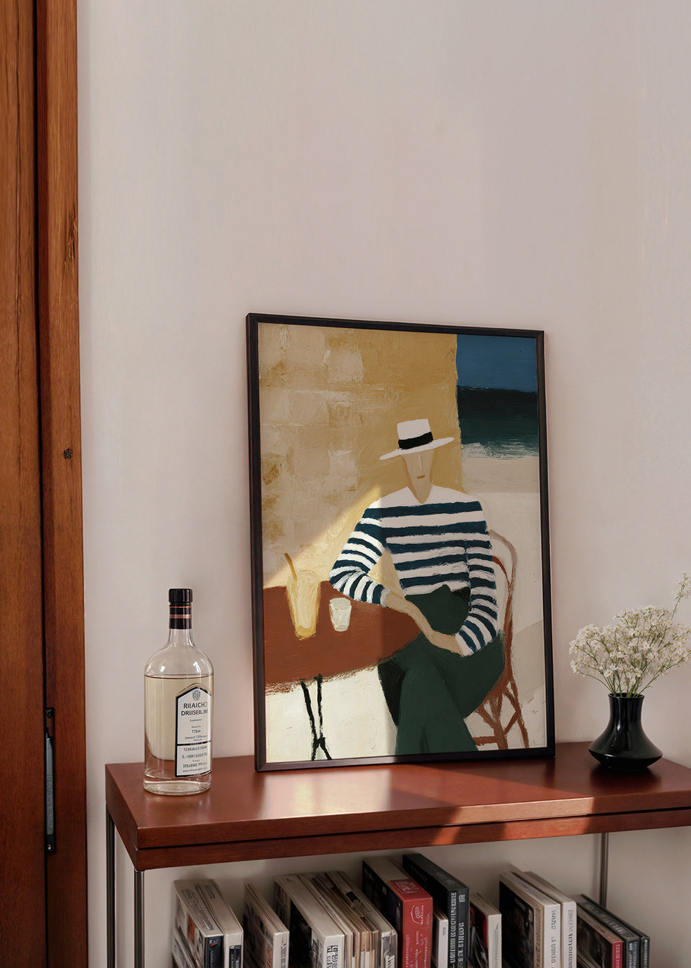 Køkkenkunst med stribet figur ved havet – Product2
