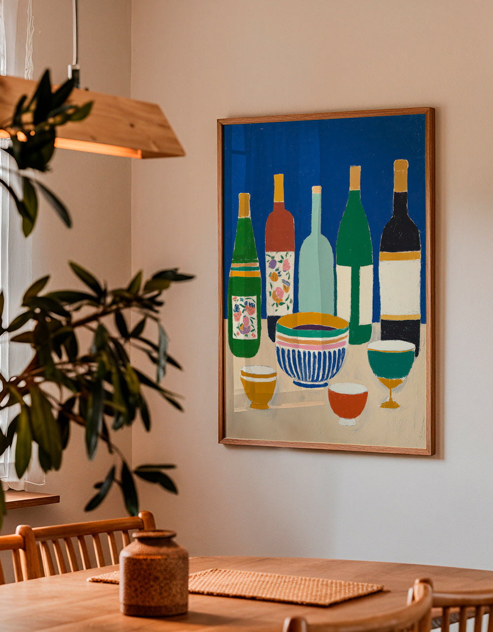 Køkkenkunst med flasker og skåle – Product3
