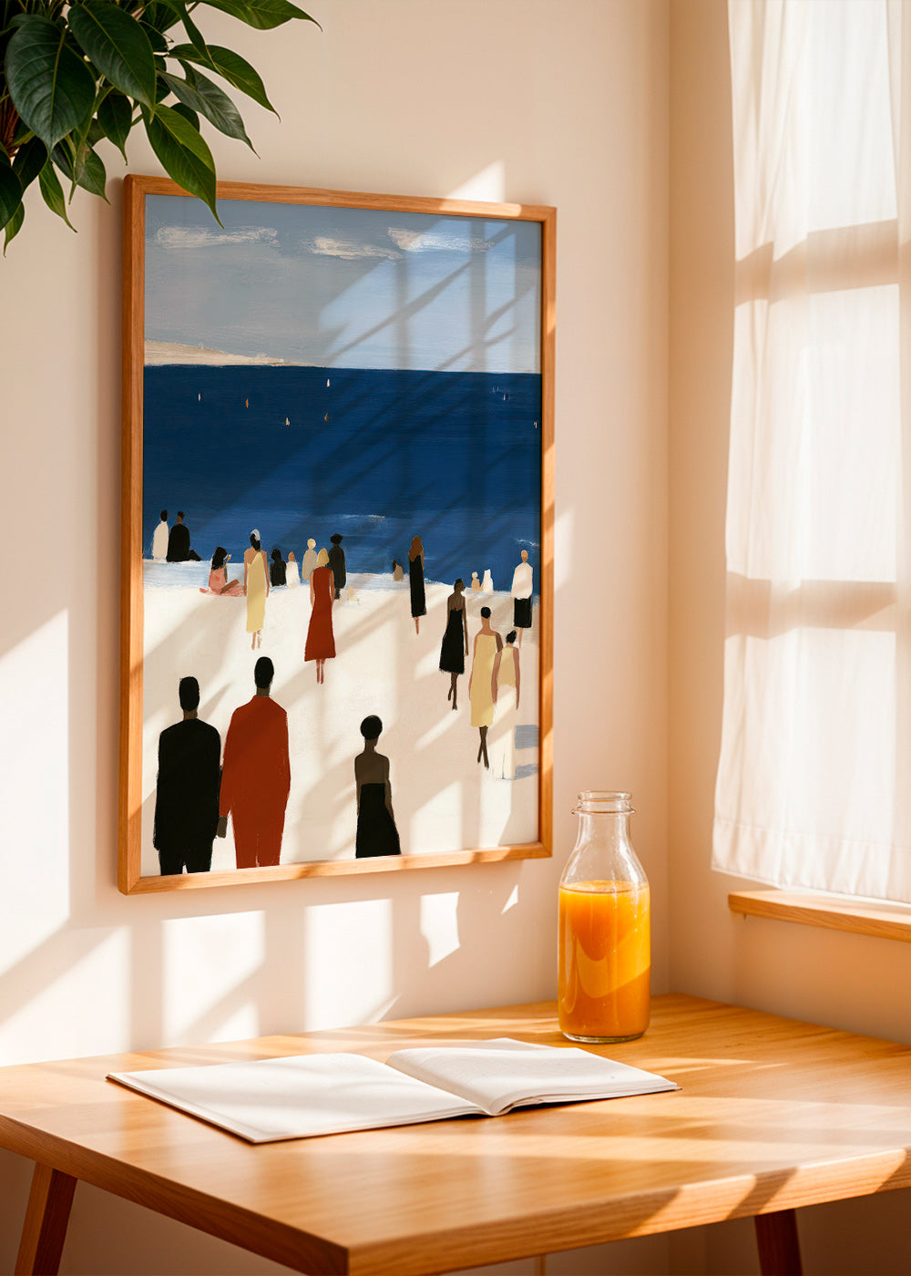 Kystlandskab med figurer – Product2