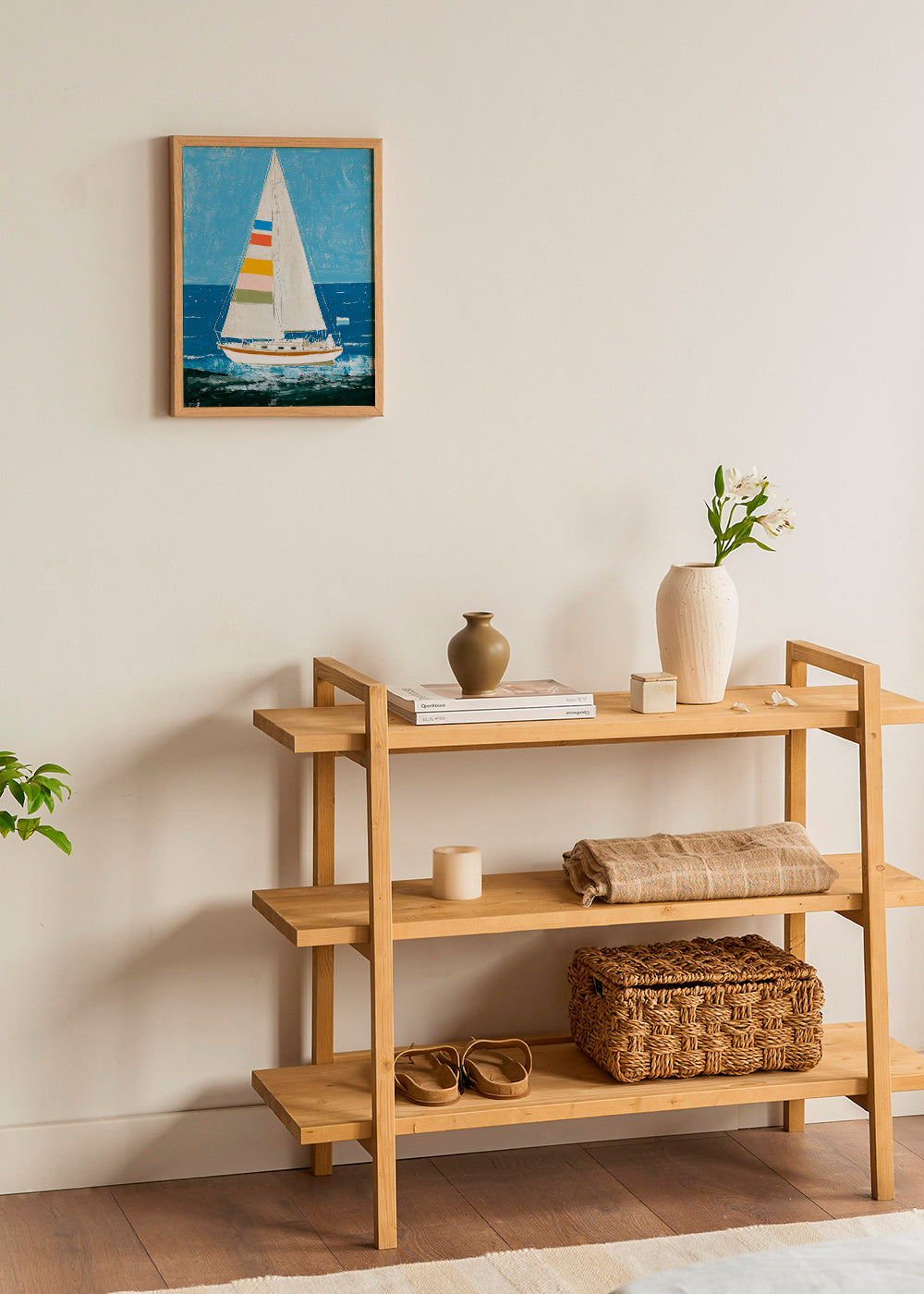 Illustration: sejlbåd med farverige sejl – Product2