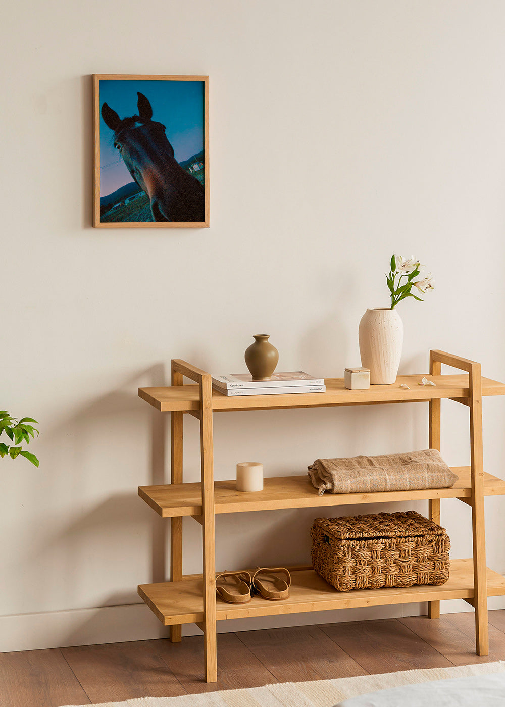 Køkkenkunst hest nærbillede skumring