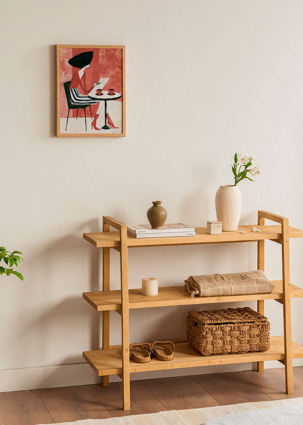 Køkkenkunst kvinde med kaffe