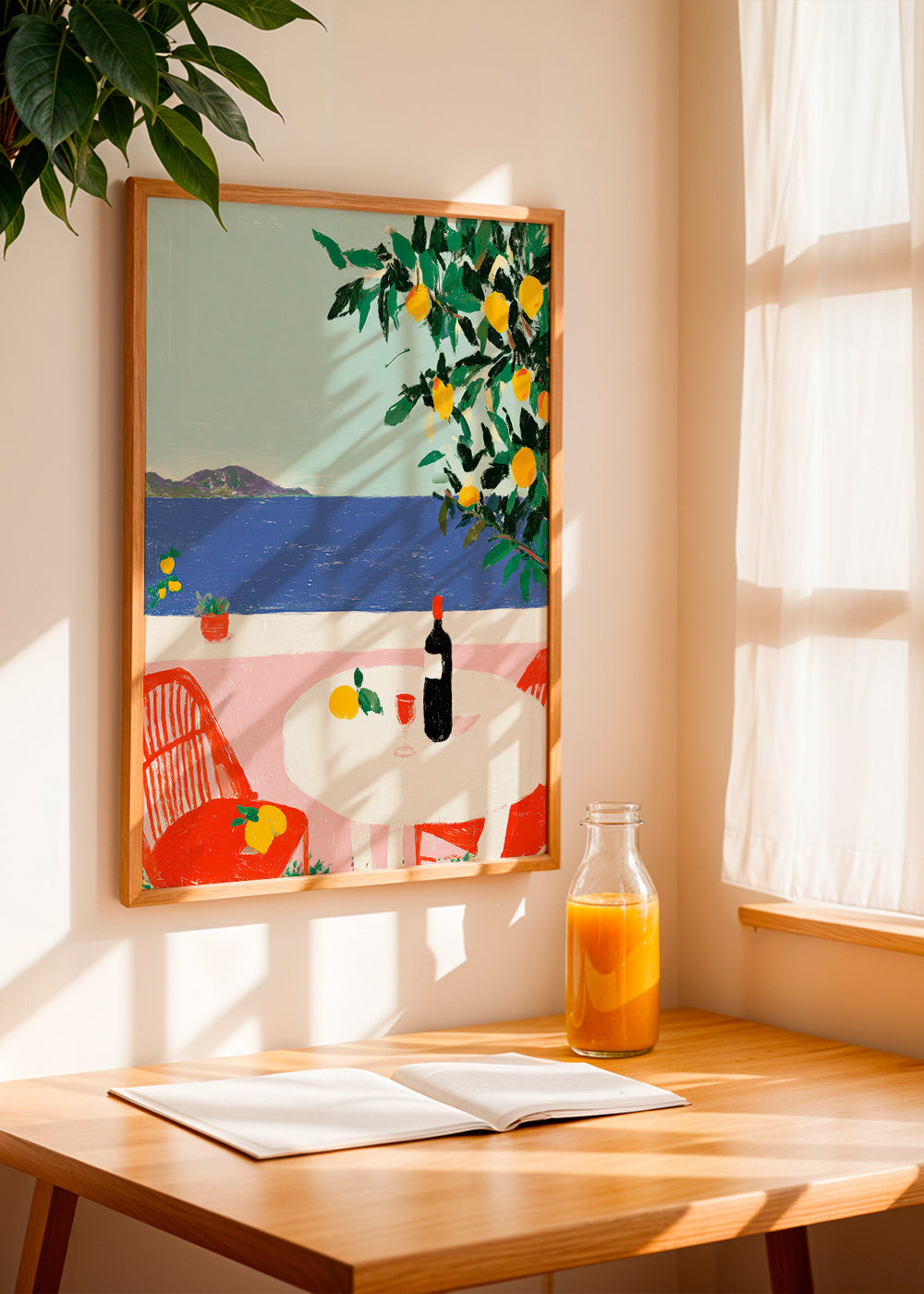 Køkkenkunst Middelhavsbord med citroner