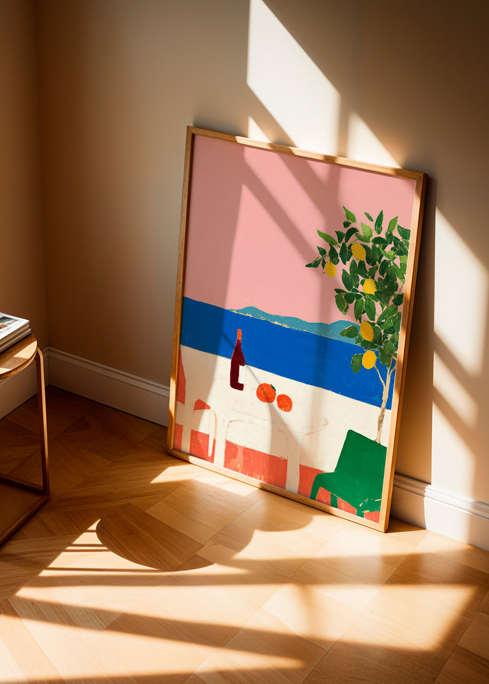 Køkkenkunst Rosa Riviera med citrontræ
