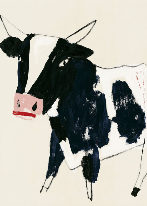 Country Cow - Unframed art print