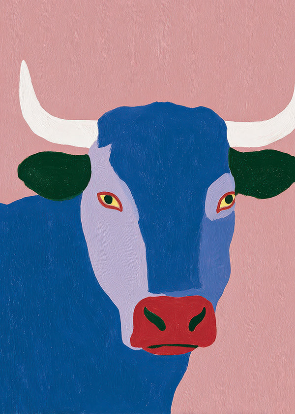 Indigo tyr kunst
