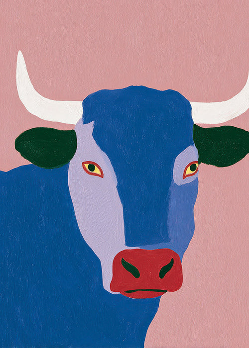 Indigo tyr kunst