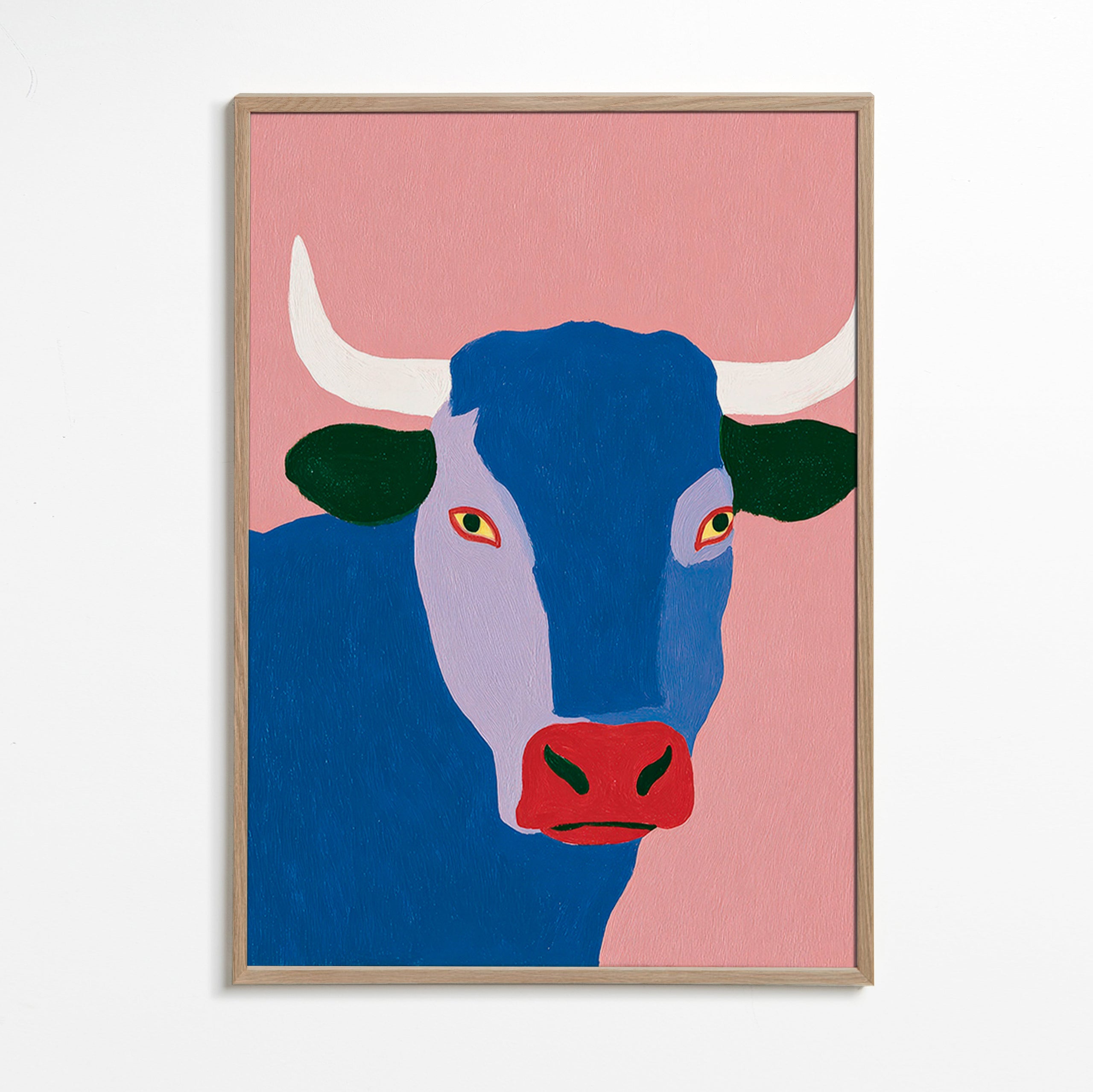 Indigo tyr kunst