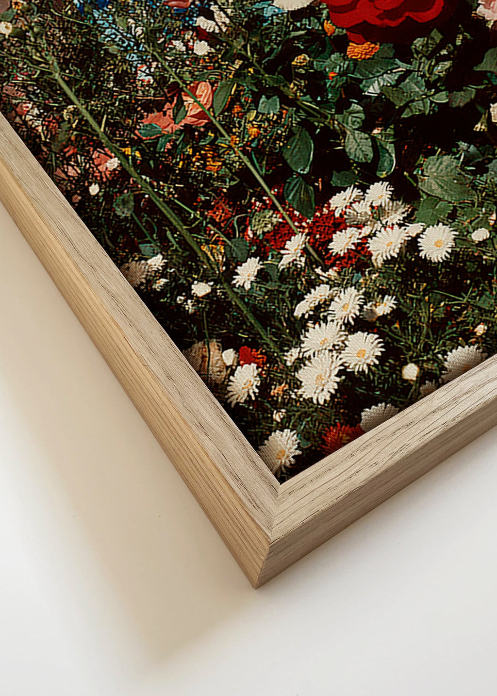 Botanisk plakat: blomstrende have