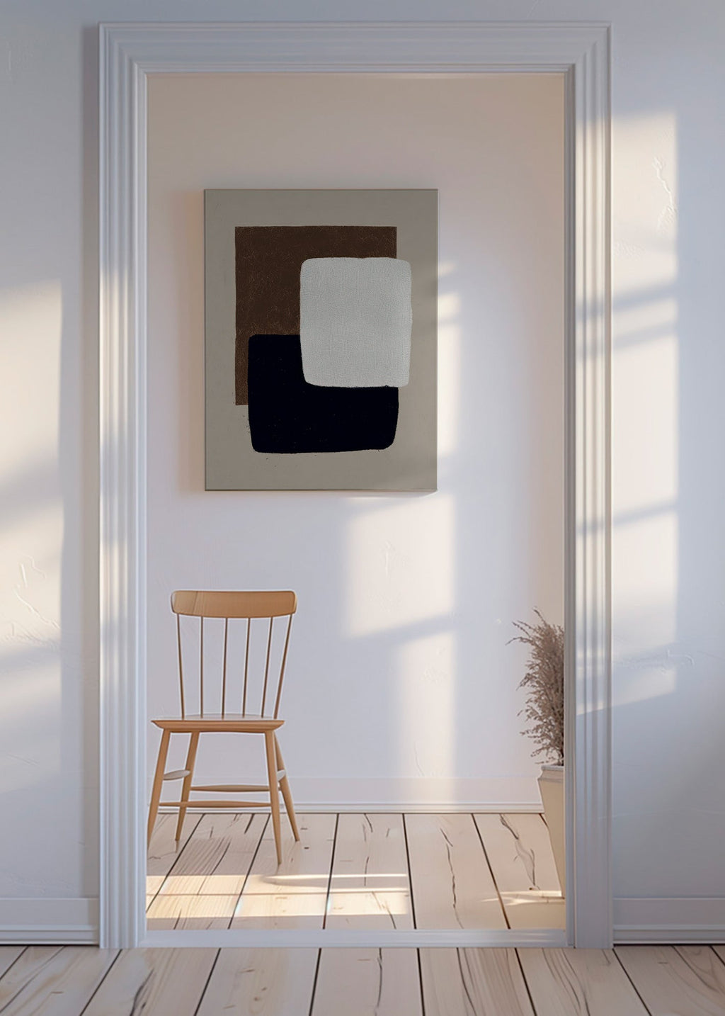 Abstrakt billede overlappende rektangler