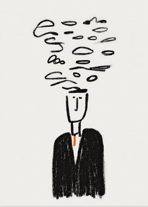 Smoke Thoughts - Unframed art print