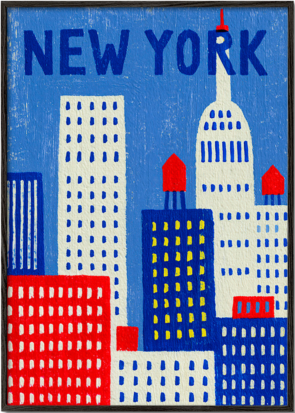 Bykunst New York illustration