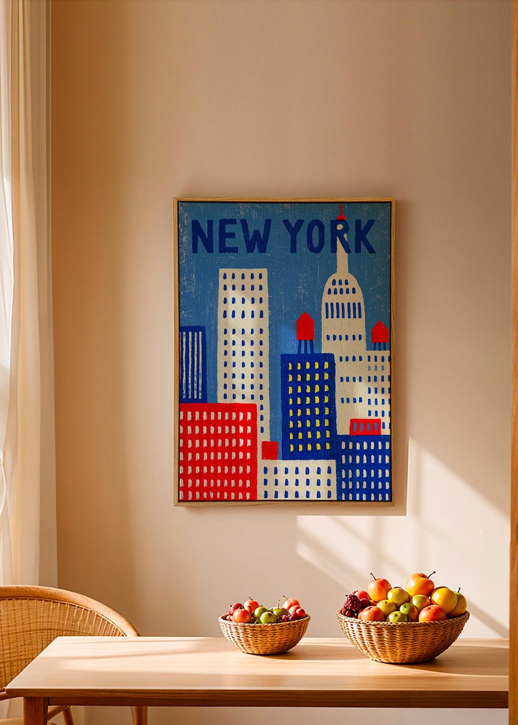 Bykunst New York illustration