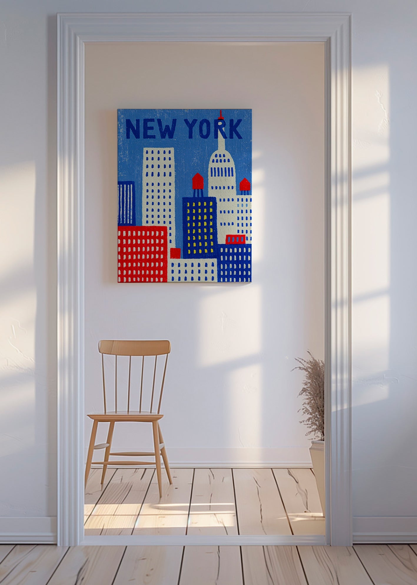 Bykunst New York illustration