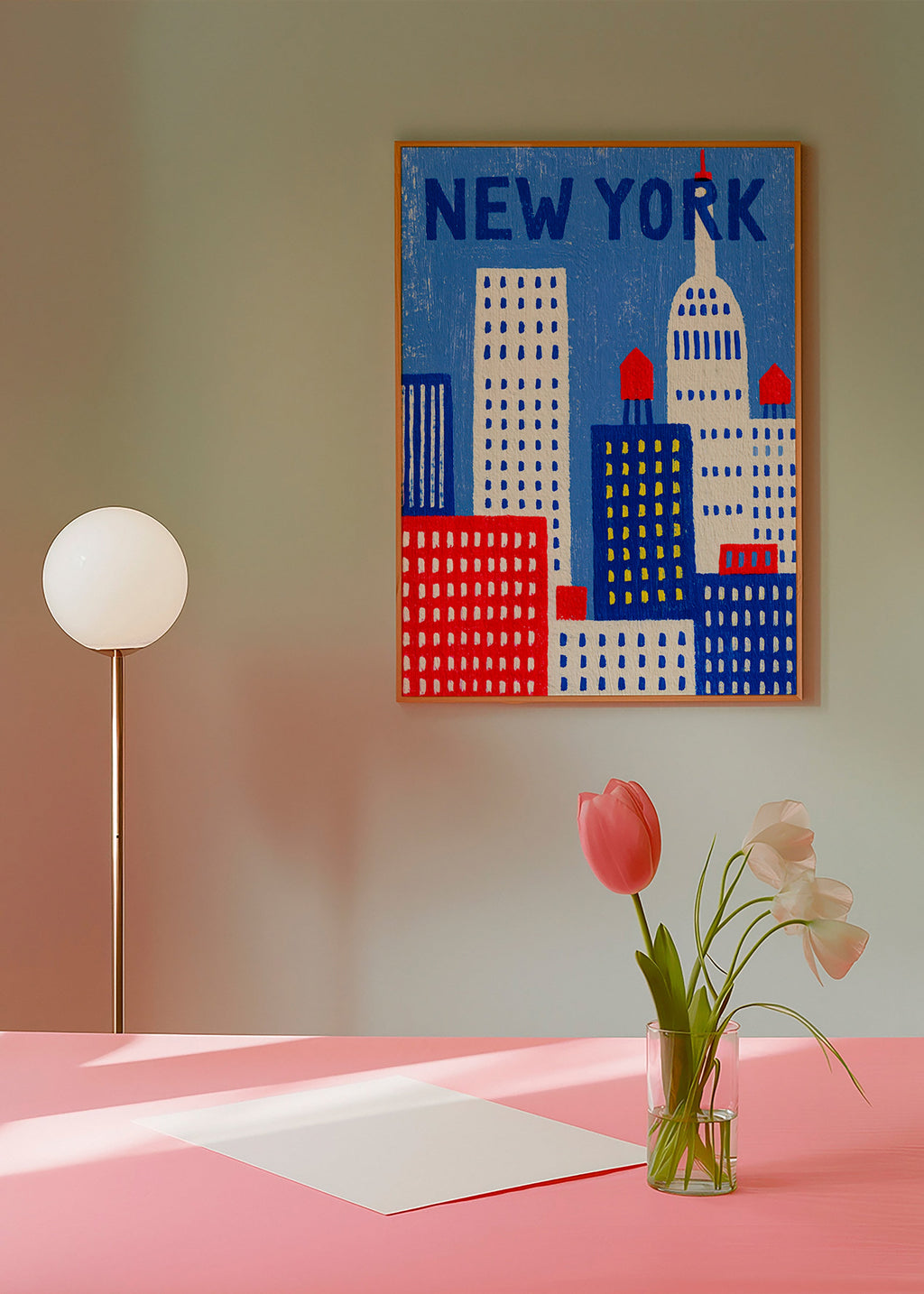 Bykunst New York illustration