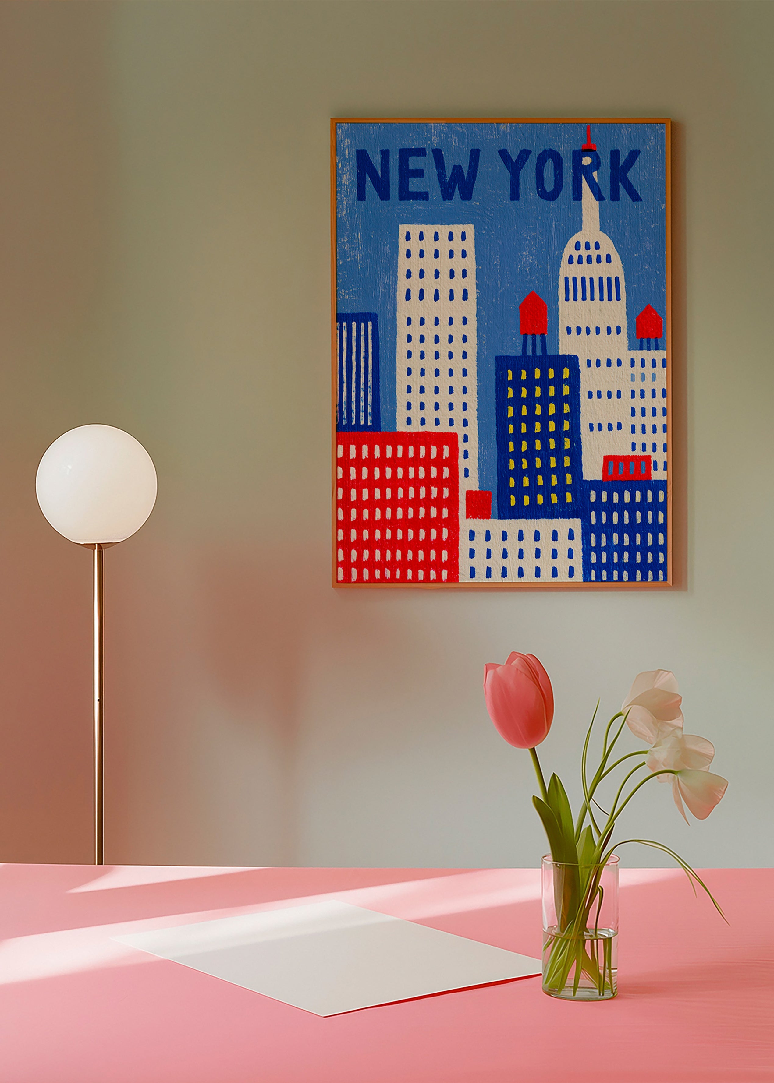 Bykunst New York illustration