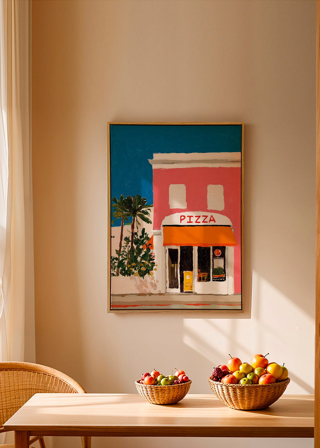 Køkkenkunst pizzeria facade