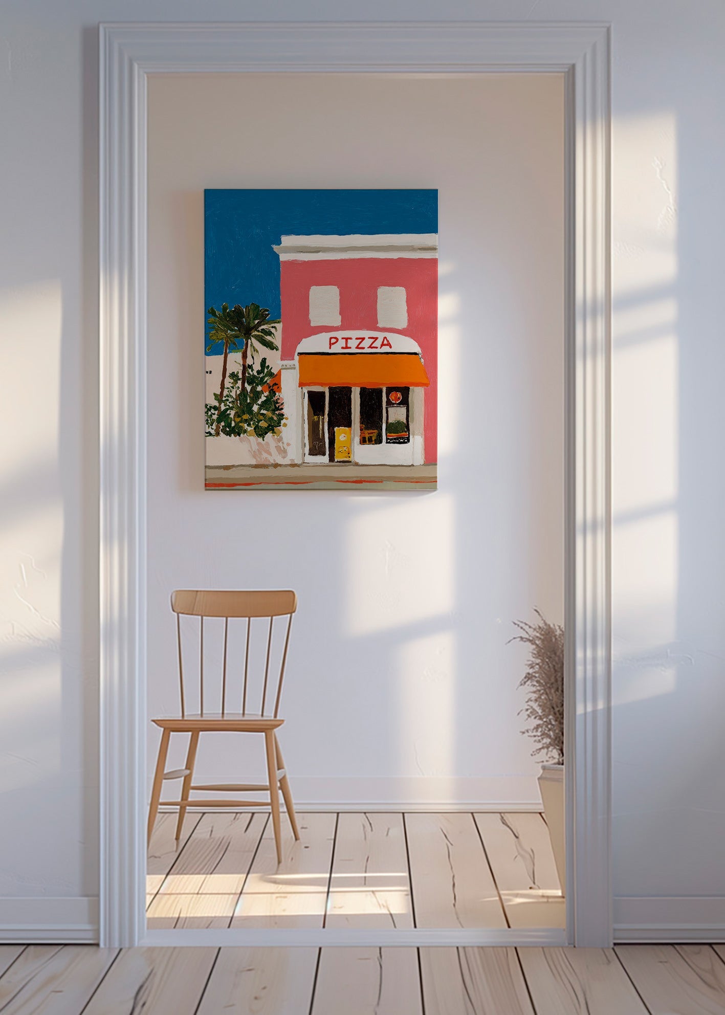 Køkkenkunst pizzeria facade